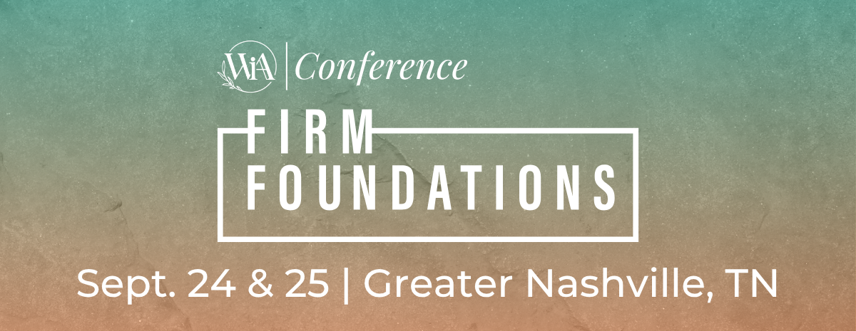 2027 WIA Conference: Firm Foundations